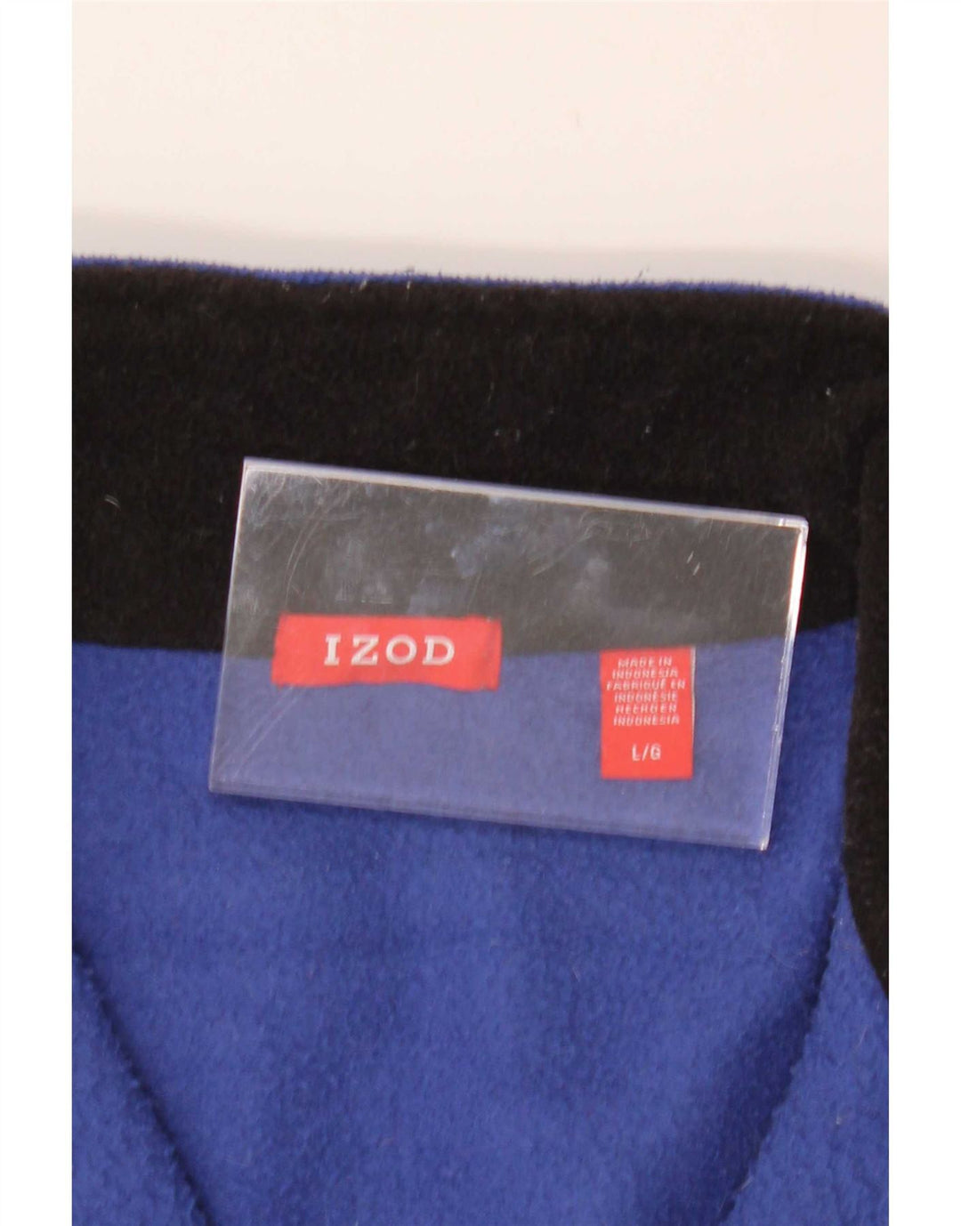 Chaqueta polar para hombre Izod UK 40 Large Blue