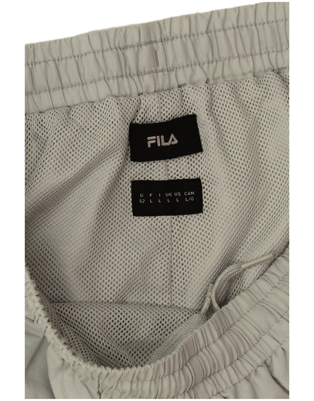 Fila Hombre Pantalones De Chándal Gráfico Joggers Grande Poliéster Verde