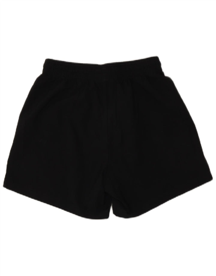 ADIDAS Womens Sport Shorts UK 10 Small  Black Polyester