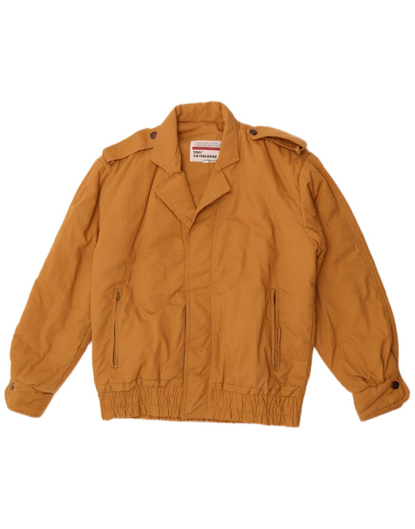 Carrera Chaqueta Bomber Militar para Hombre UK 38 Medium Beige