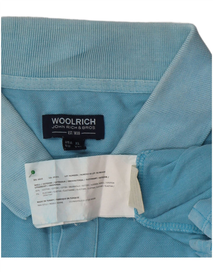 Woolrich Polo para hombre 2XL Algodón azul