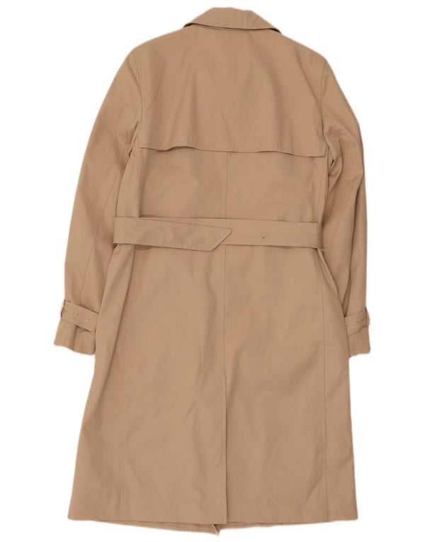 Marks & Spencer Gabardina de doble botonadura para mujer UK 10 Small Beige