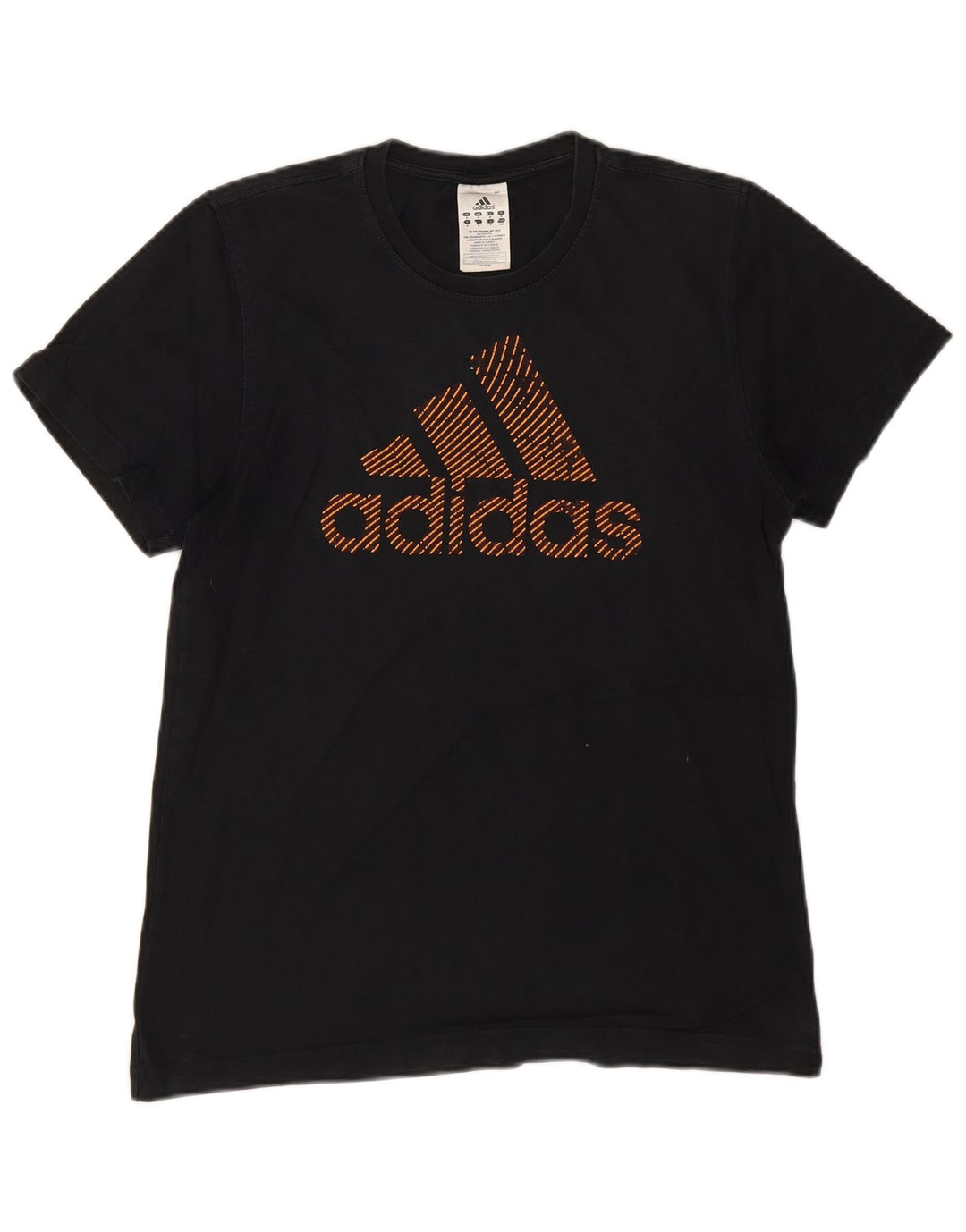 Adidas - Camiseta gráfica para hombre, talla mediana, algodón negro