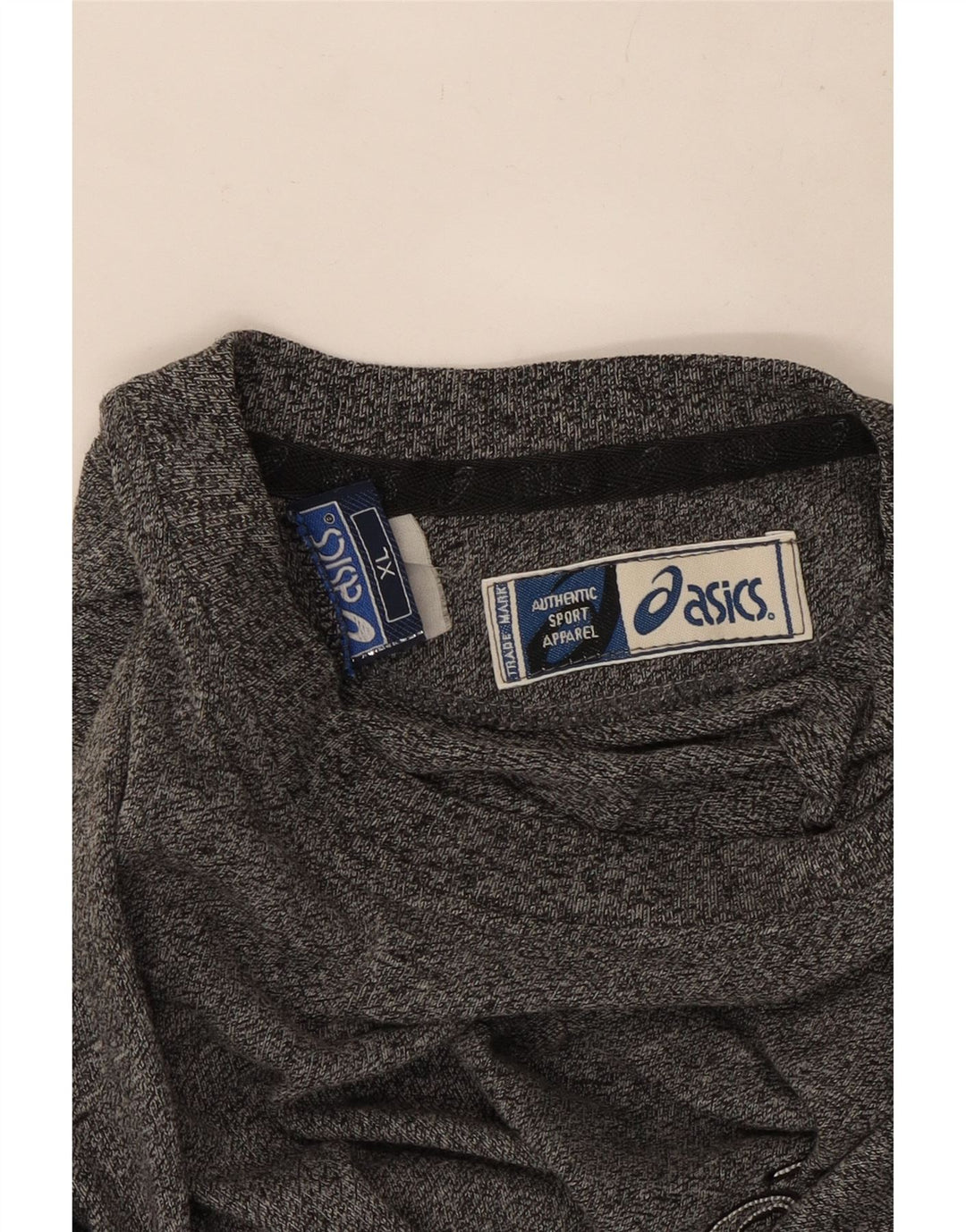 Camiseta Asics Hombre Top XL Gris Moteado