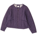Chaqueta acolchada para mujer Fat Face UK 40 XL Algodón azul marino