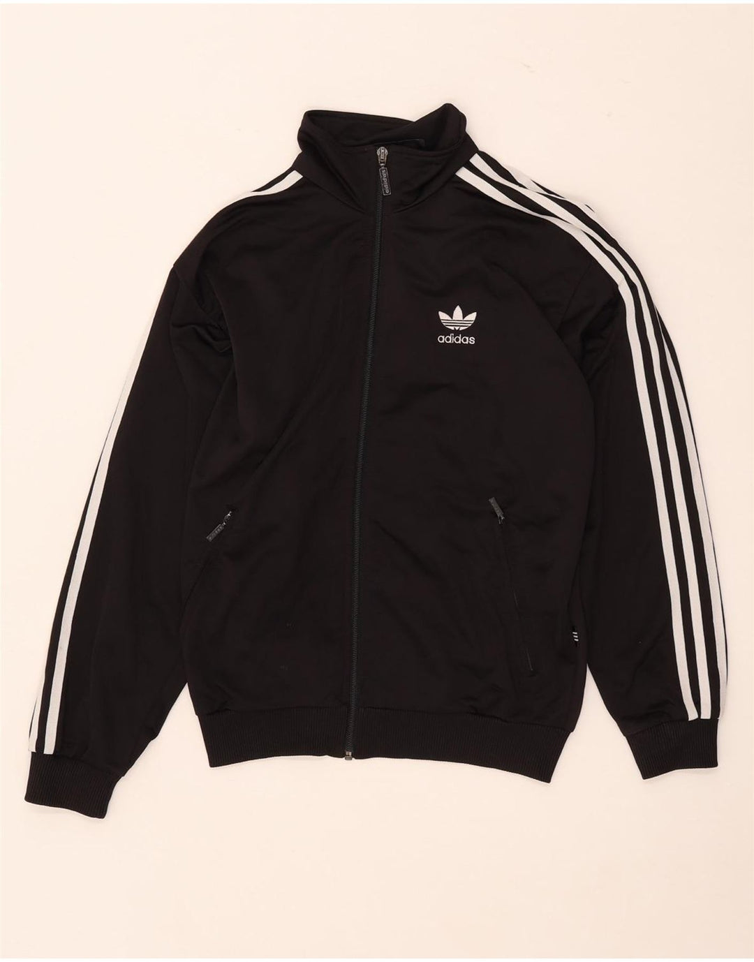 Adidas Chaqueta Chándal Niño 13-14 Años Negro Poliéster