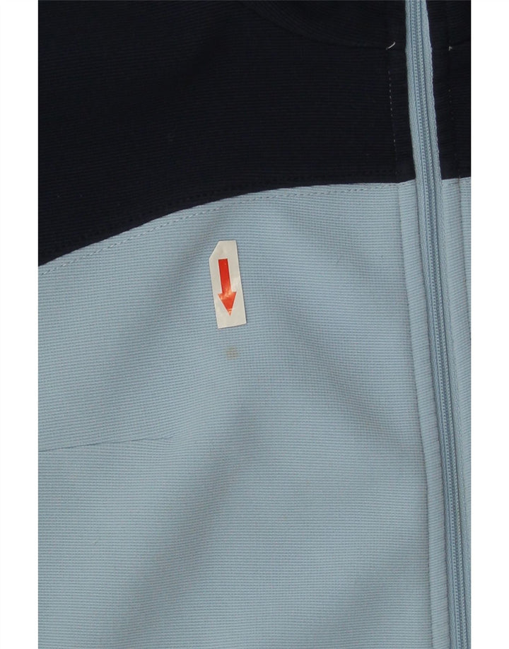 Kappa Chaqueta de chándal para mujer UK 40 Mediana Azul marino Colorblock