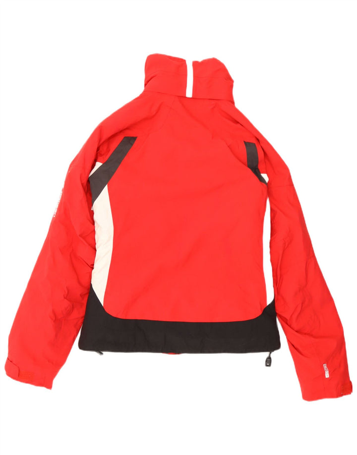 Helly Hansen Chaqueta de esquí para mujer UK 6 XS Rojo Colorblock Poliéster