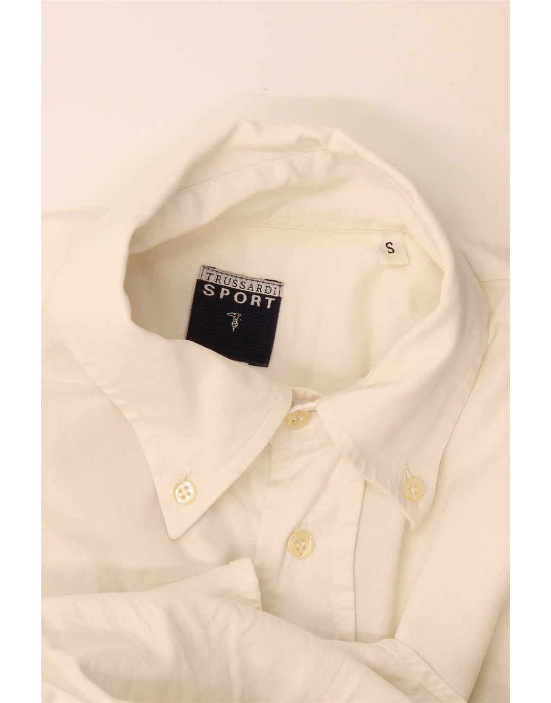 Camisa Trussardi Hombre Small Blanco