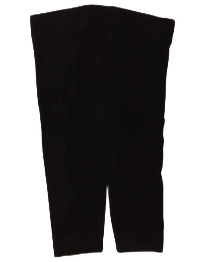 Marks & Spencer Leggings Capri para Mujer Reino Unido 46 Grande Algodón Negro