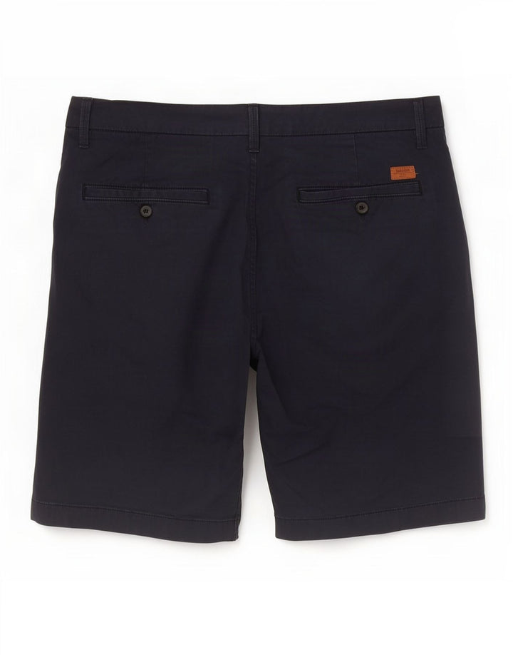 Timberland Pantalones cortos chinos para hombre W32 Algodón azul marino mediano
