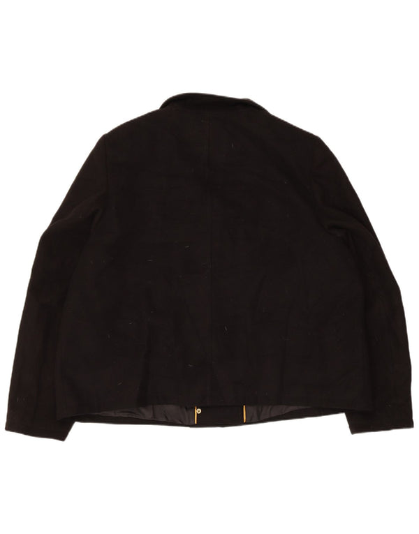 Marks & Spencer Chaqueta Bomber para Mujer UK 20 2XL Poliéster Negro