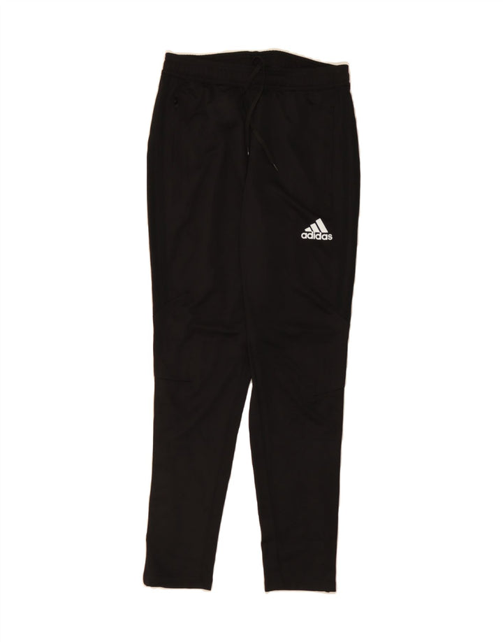 ADIDAS Womens Climacool Tracksuit Trousers UK 10 Small  Black Polyester Vintage Adidas and Second-Hand Adidas from Messina Hembry 