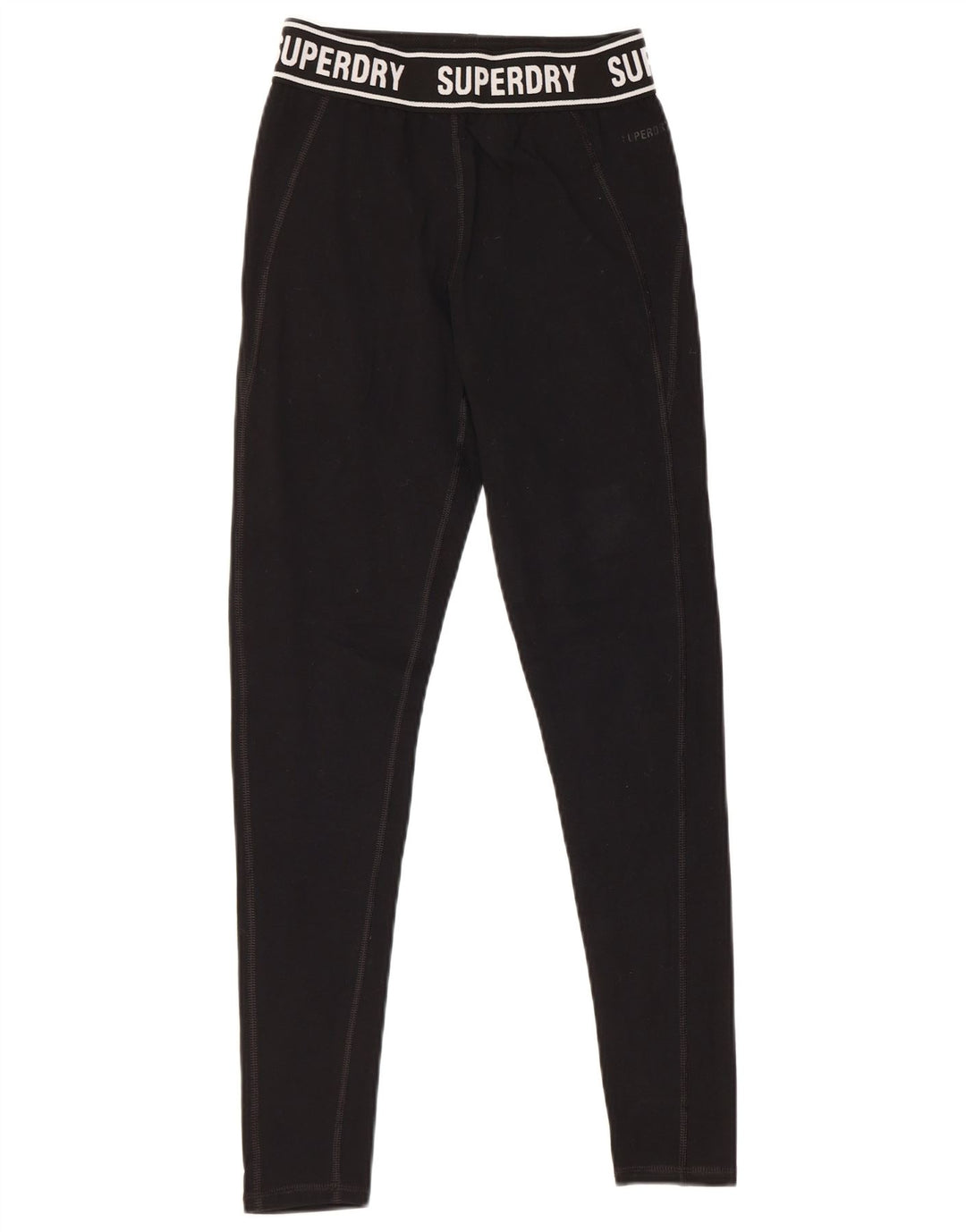 SUPERDRY Leggings gráficos para mujer UK 8 Small Algodón negro