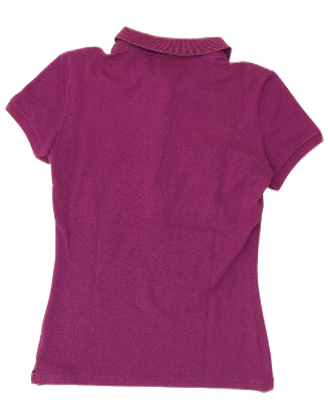 LACOSTE Polo para mujer Talla 36 Pequeño Algodón morado