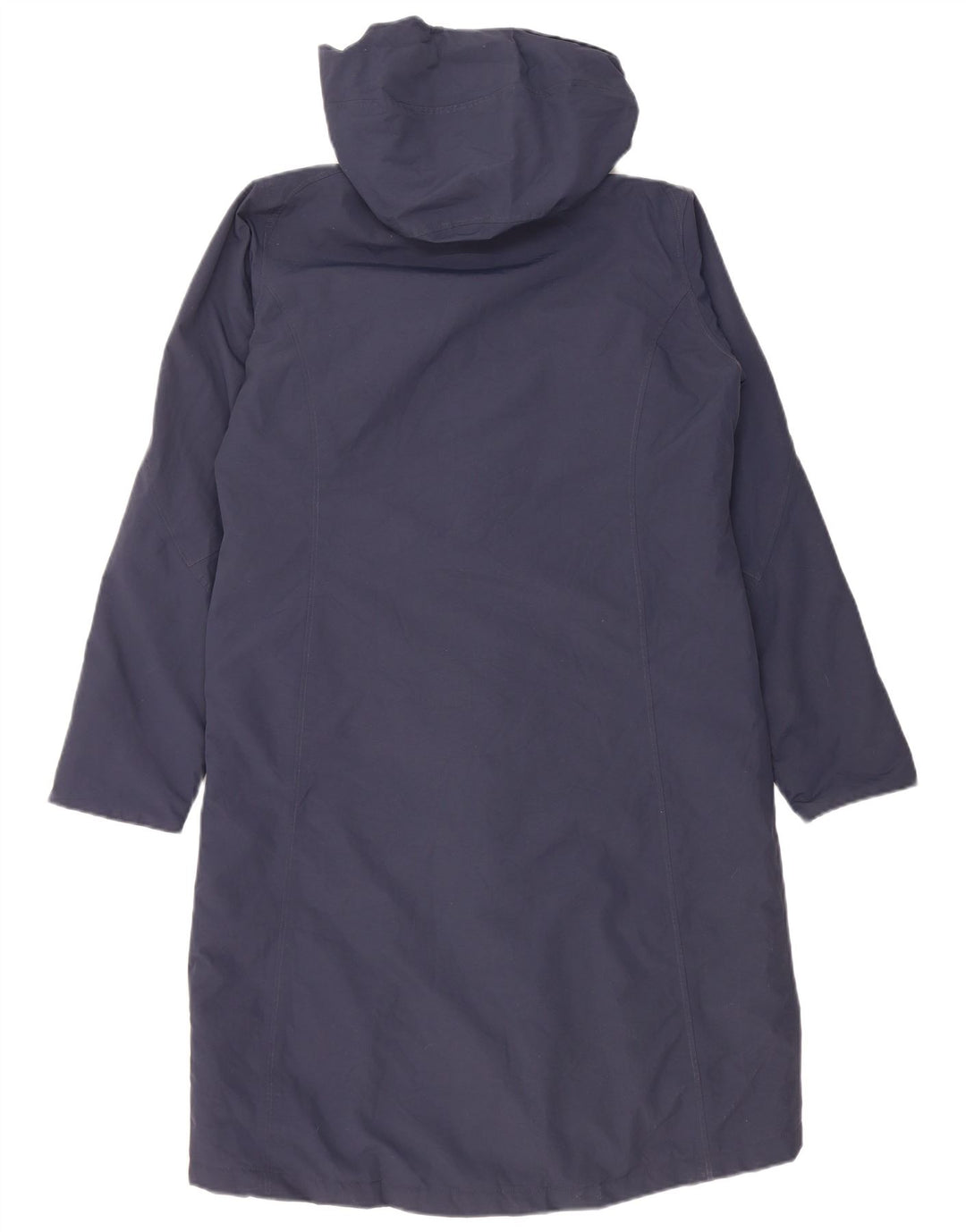 Rohan Parka extragrande con capucha para mujer UK 10 Small Azul marino