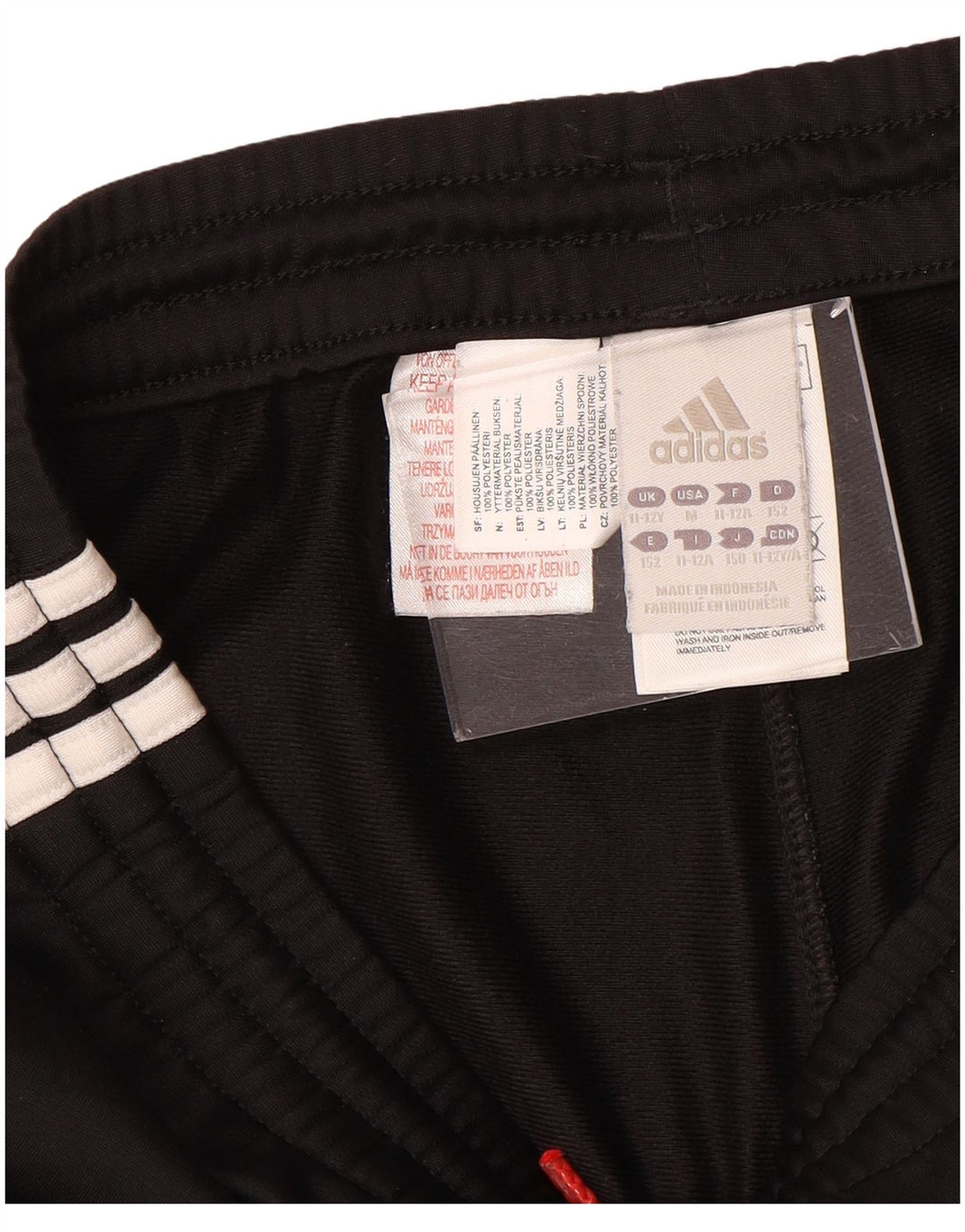 ADIDAS Pantalones de chándal para niño Joggers 11-12 años Negro Colorblock