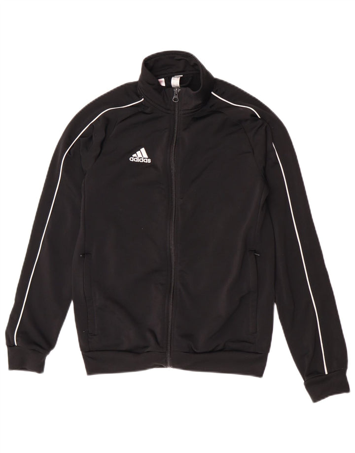 Adidas Chaqueta de chándal para niño 11-12 años Negro Poliéster