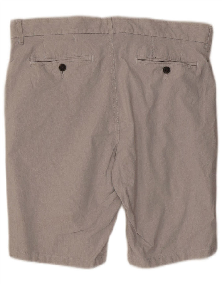 Marks & Spencer Pantalones cortos chinos para hombre W34 Algodón gris grande