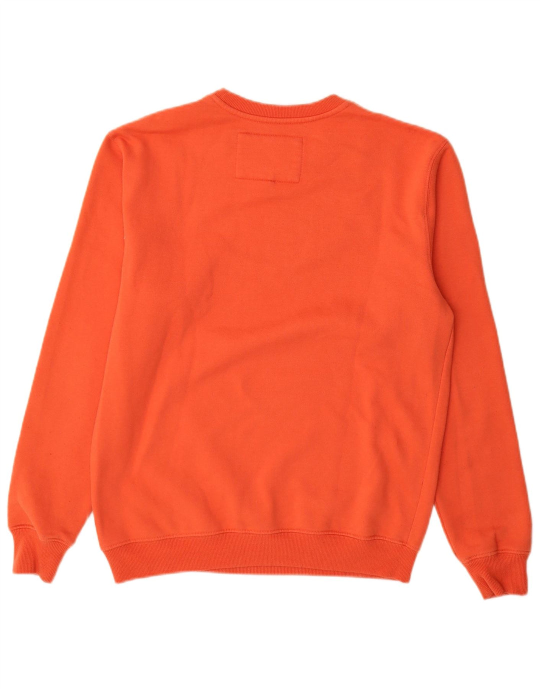 Quiksilver Mens Graphic Sudadera Jumper Small Naranja Poliéster