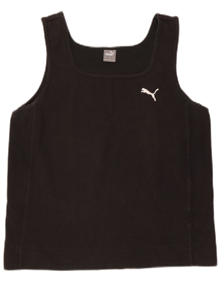 Puma - Camiseta corta para mujer (talla 40), color negro
