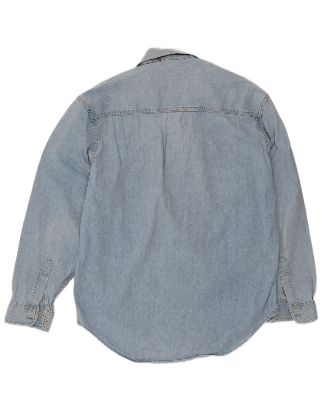 Camisa Vaquera Charro Hombre Azul Medio