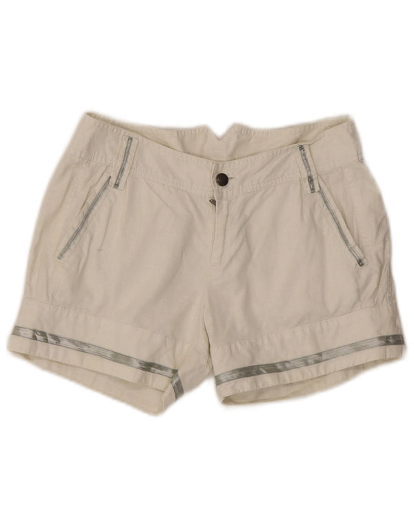 Pantalones Cortos Diesel Mujer W28 Medium White Linen