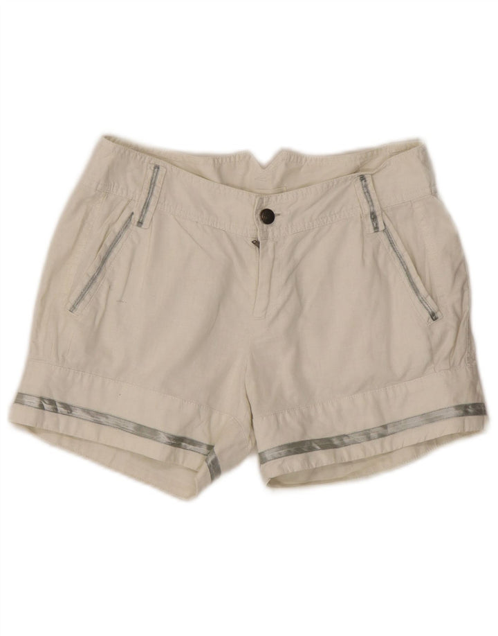 Pantalones Cortos Diesel Mujer W28 Medium White Linen
