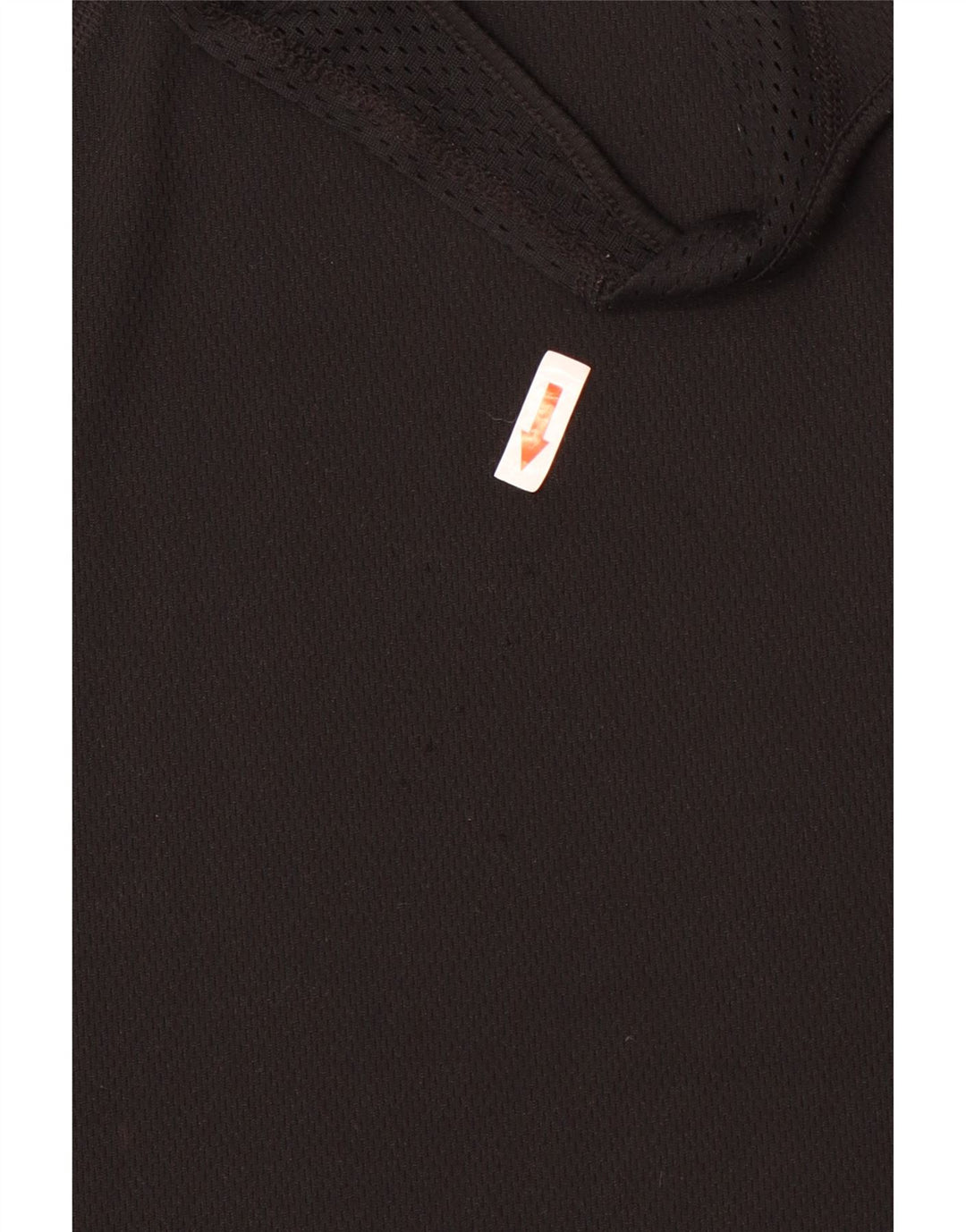 Nike Mujer Dri Fit Chaleco Top UK 10 Pequeño Poliéster Negro