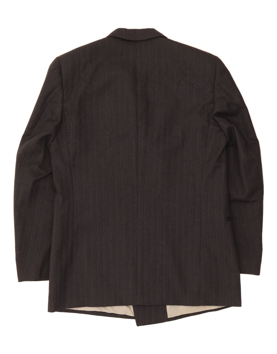 DAMIANI Mens Double Breasted Blazer Jacket IT 50 Large Black Pinstripe Vintage Damiani and Second-Hand Damiani from Messina Hembry 