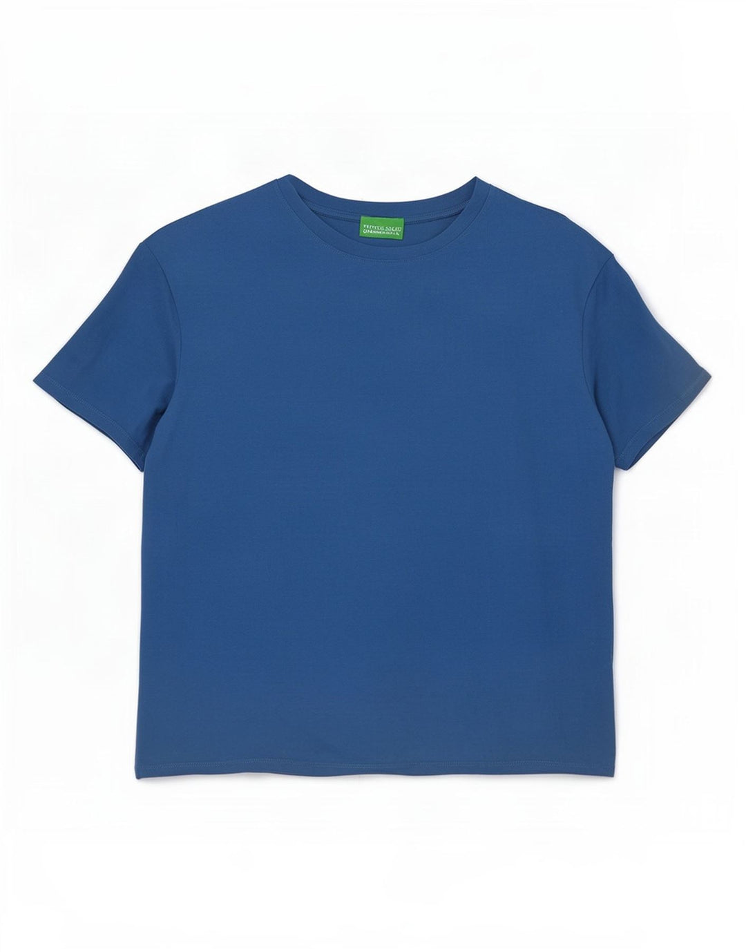 Camiseta Benetton Mujer Top UK 46 Large Azul