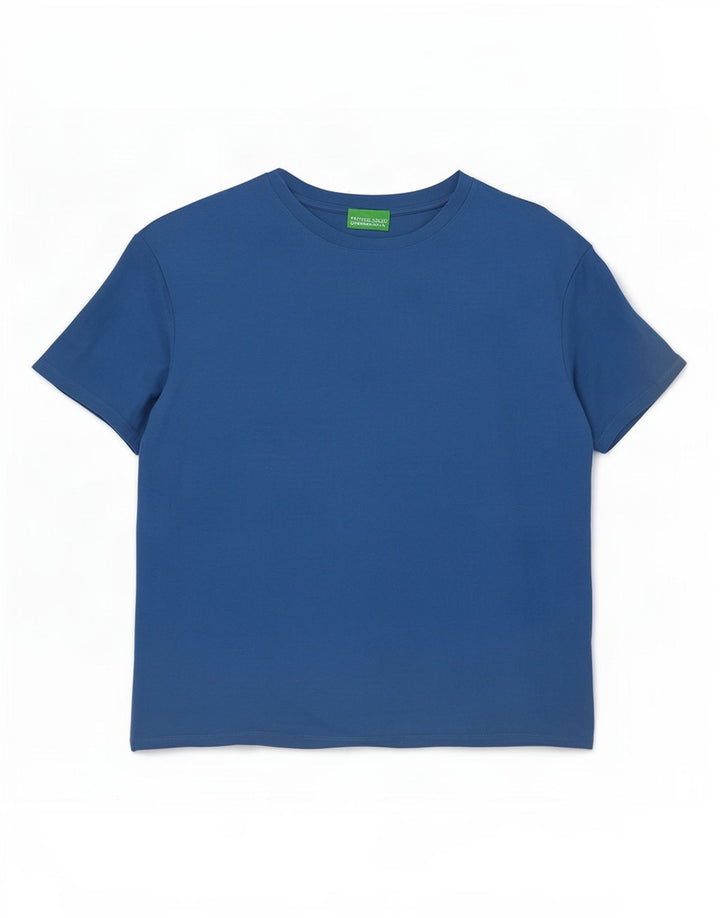 Camiseta Benetton Mujer Top UK 46 Large Azul