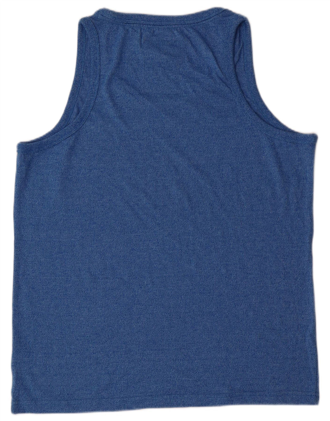 SUPERDRY Camiseta sin mangas estampada para hombre 2XL Algodón azul