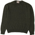Marks & Spencer Jersey de cuello redondo para hombre de lana verde medio