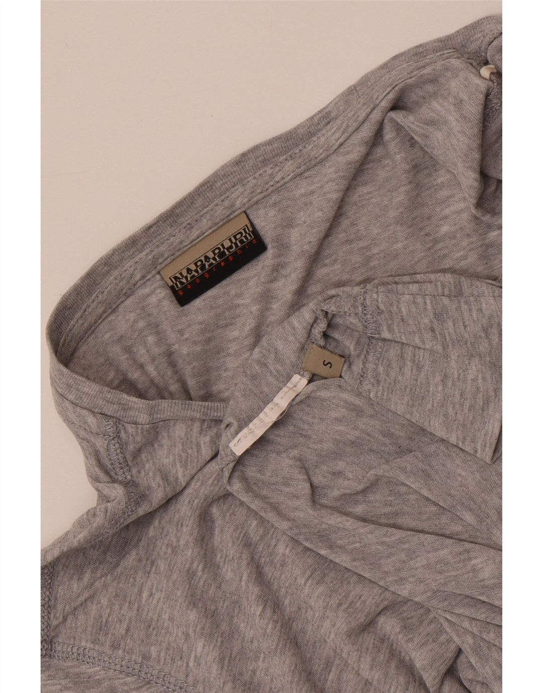 Napapijri Camiseta Geographic para hombre Top Small Grey