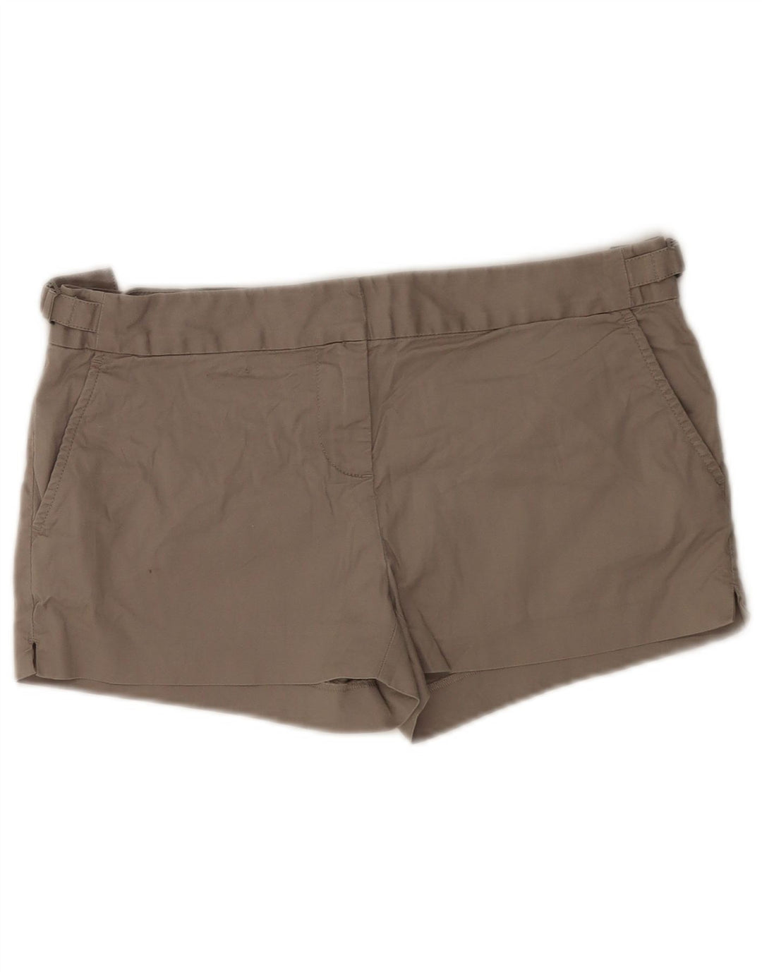 Gap Pantalones cortos chinos para mujer UK 12 Medium W32 Algodón gris