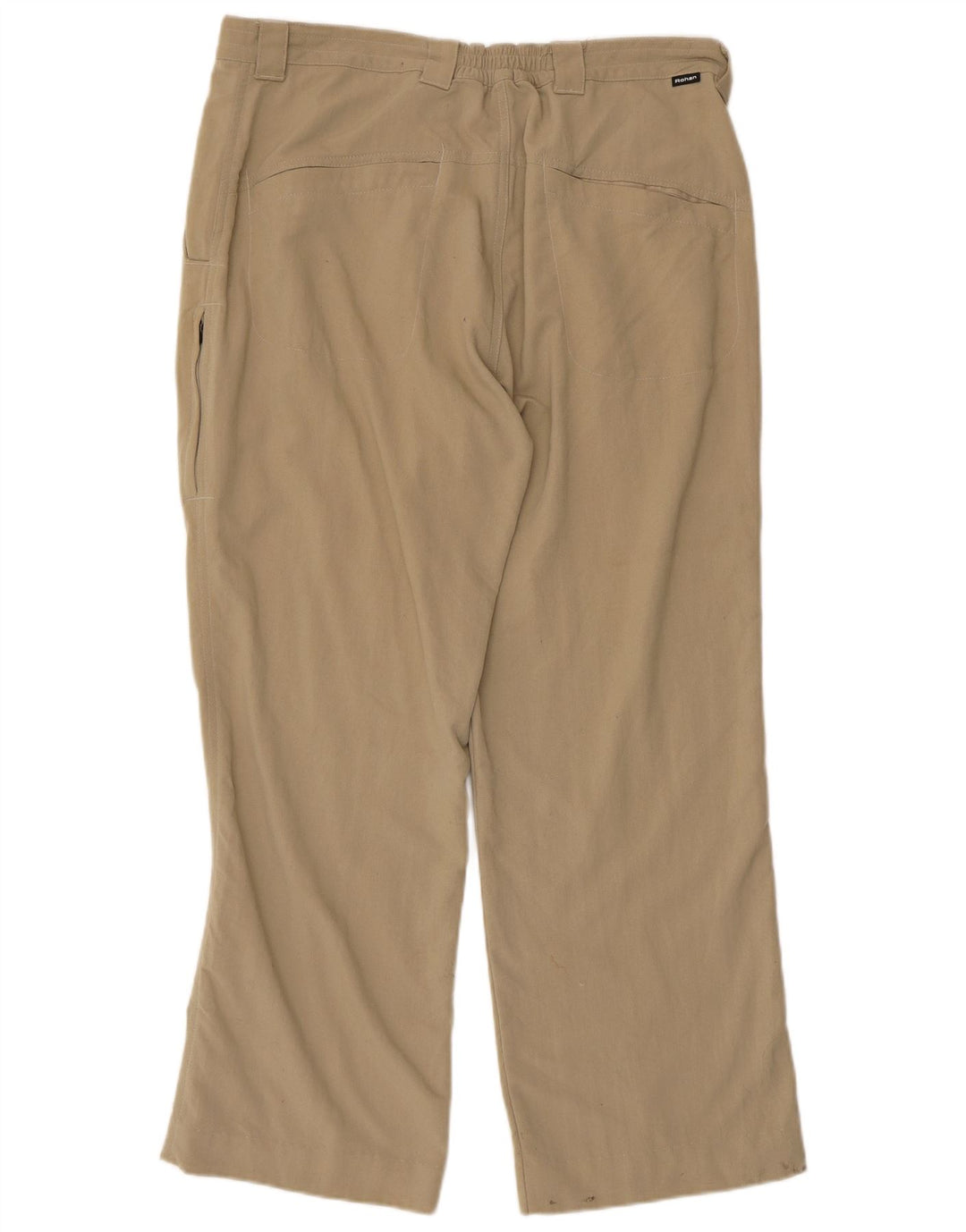 ROHAN Pantalón cargo recto para hombre W36 L27 Poliamida beige