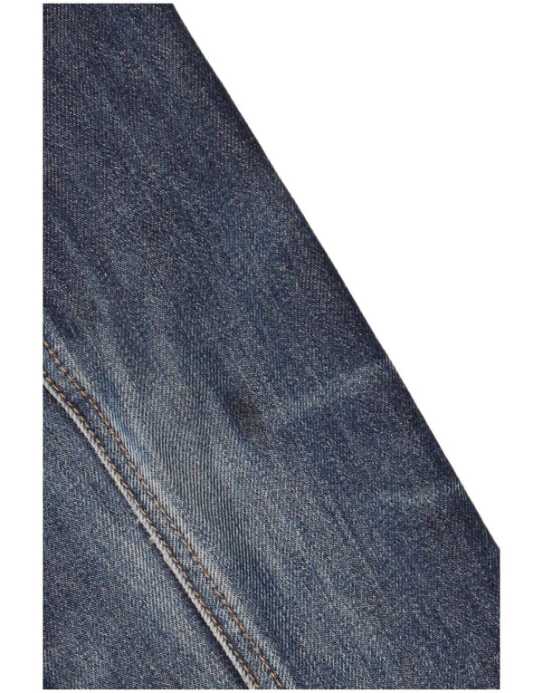 Rifle Mens Denim Jacket UK 40 Large Blue Cotton