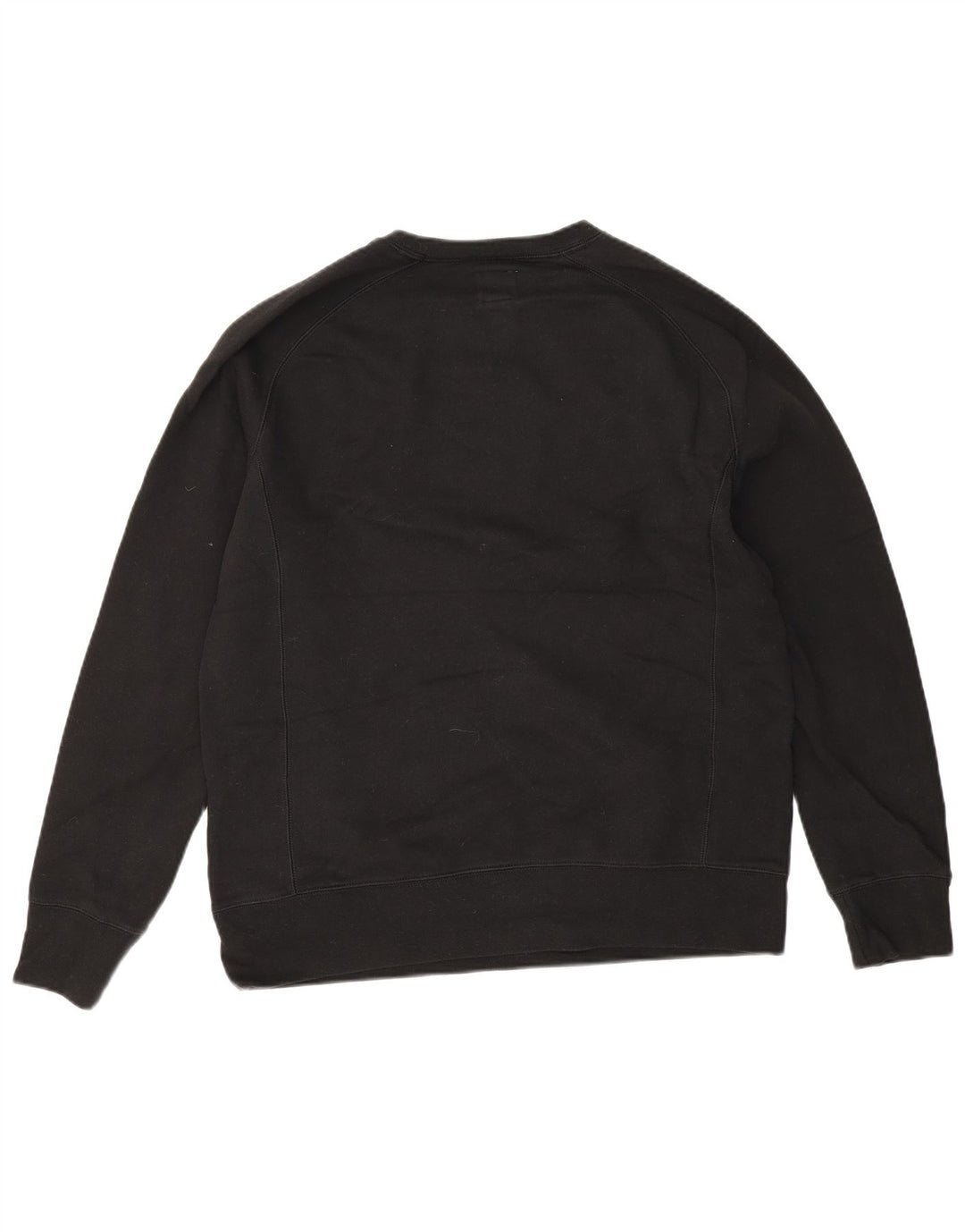 Champion Sudadera Con Estampado Gráfico Jumper De Algodón Negro Mediano