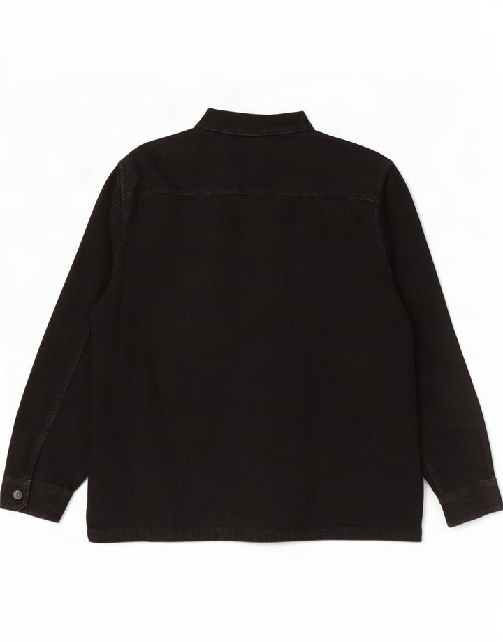 Marks & Spencer Camisa vaquera para hombre 3XL Algodón negro