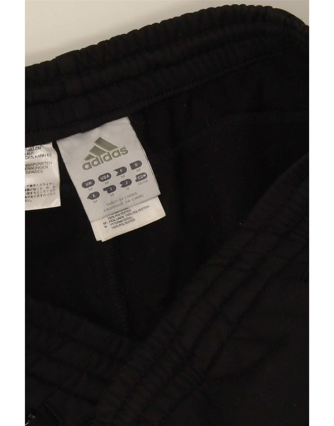 Pantalón De Chándal Adidas Hombre Negro Mediano