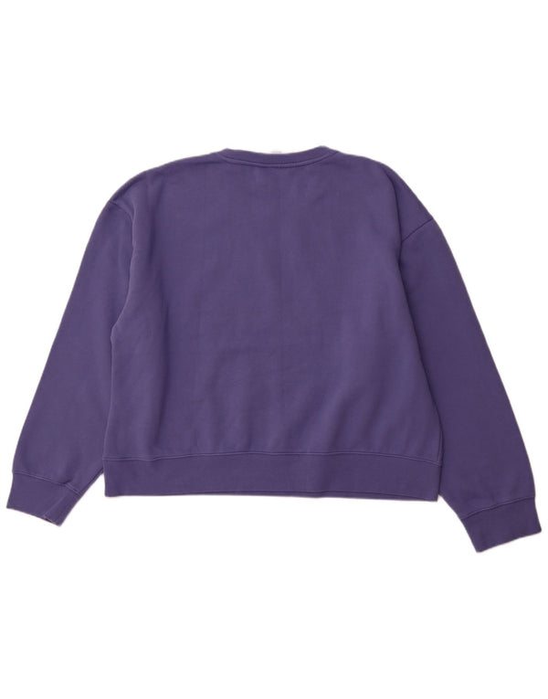 CHAMPION Sudadera para Mujer Jersey UK 20 2XL Algodón Púrpura
