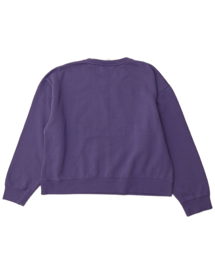 CHAMPION Sudadera para Mujer Jersey UK 20 2XL Algodón Púrpura