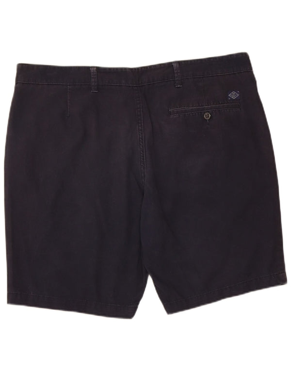 Marks & Spencer Pantalones cortos chinos para hombre W38 XL Algodón azul marino