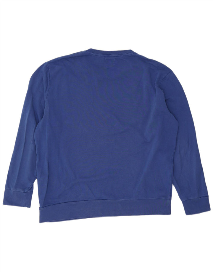 Levi's Hombre Sudadera Gráfica Jumper XL Algodón Azul