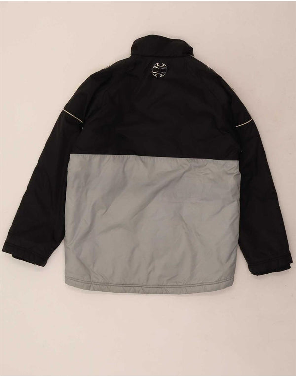 Adidas Chaqueta cortavientos para niño 13-14 años Negro Poliéster color block