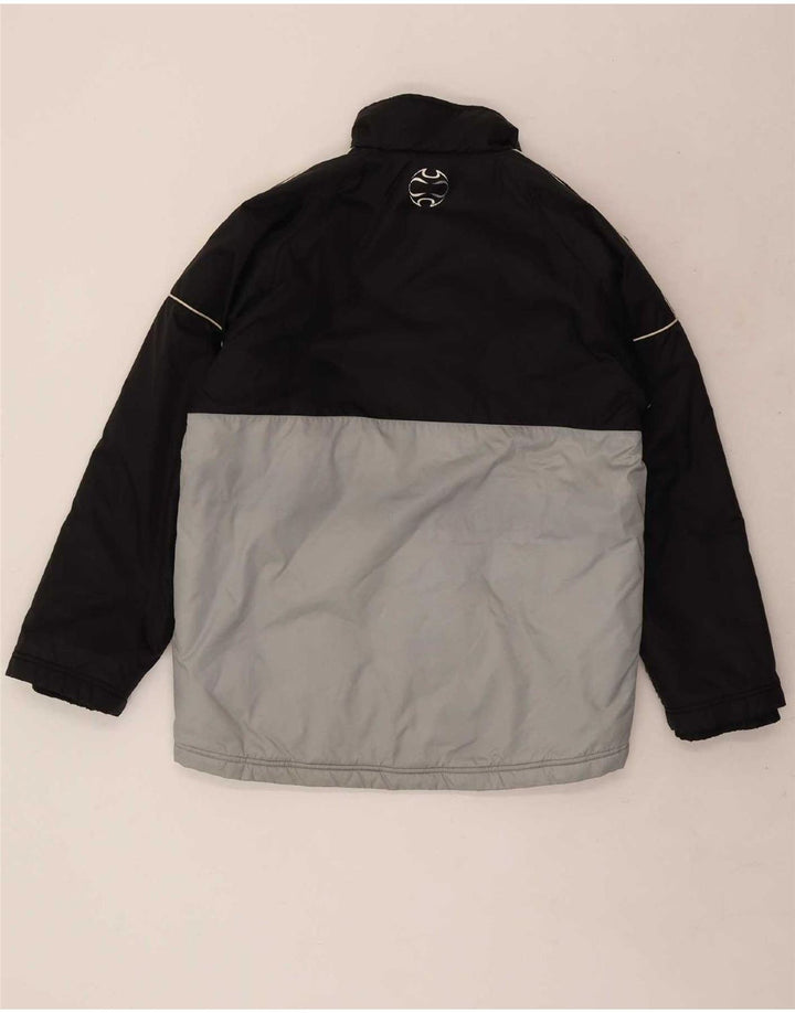 Adidas Chaqueta cortavientos para niño 13-14 años Negro Poliéster color block