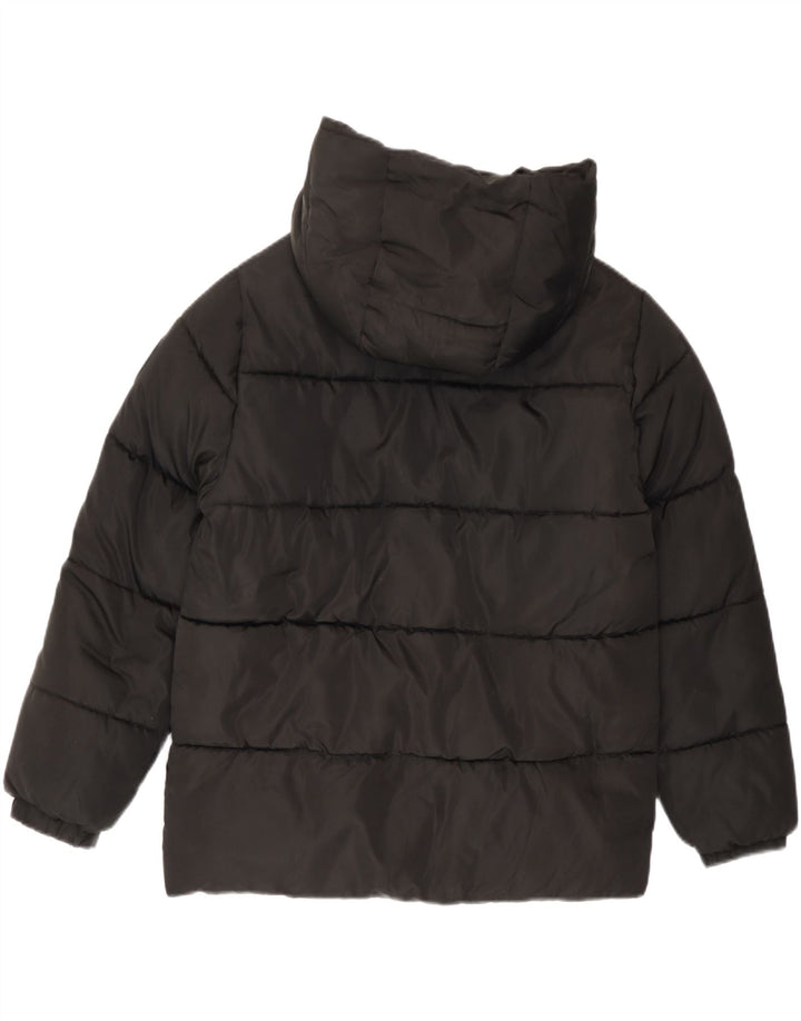 Diadora Chaqueta acolchada con capucha para niño 9-10 años Negro Poliéster