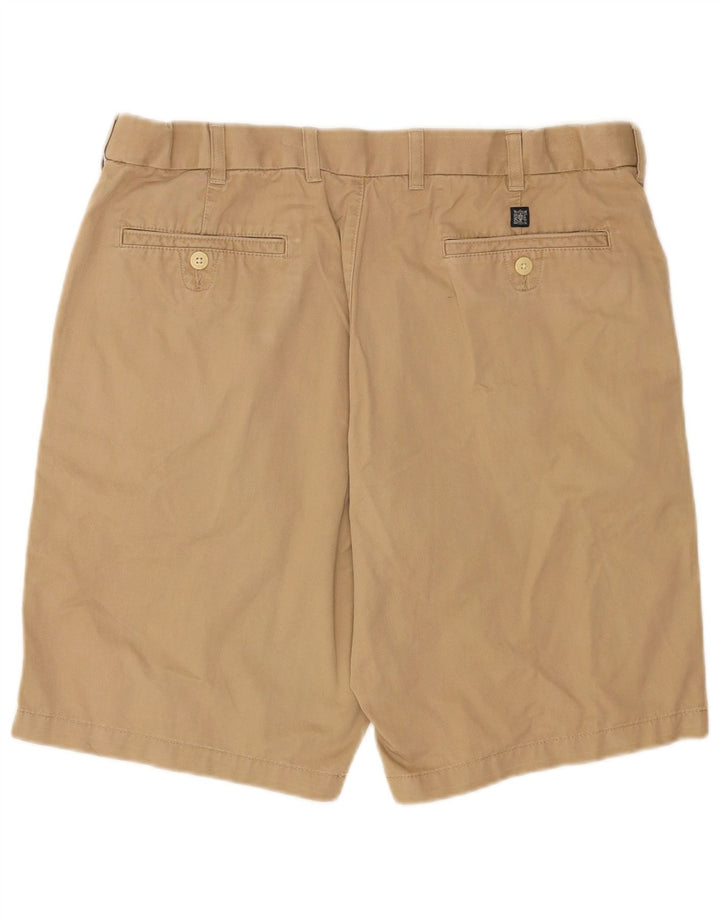 Marks & Spencer Pantalones cortos chinos para hombre W38 XL Algodón beige