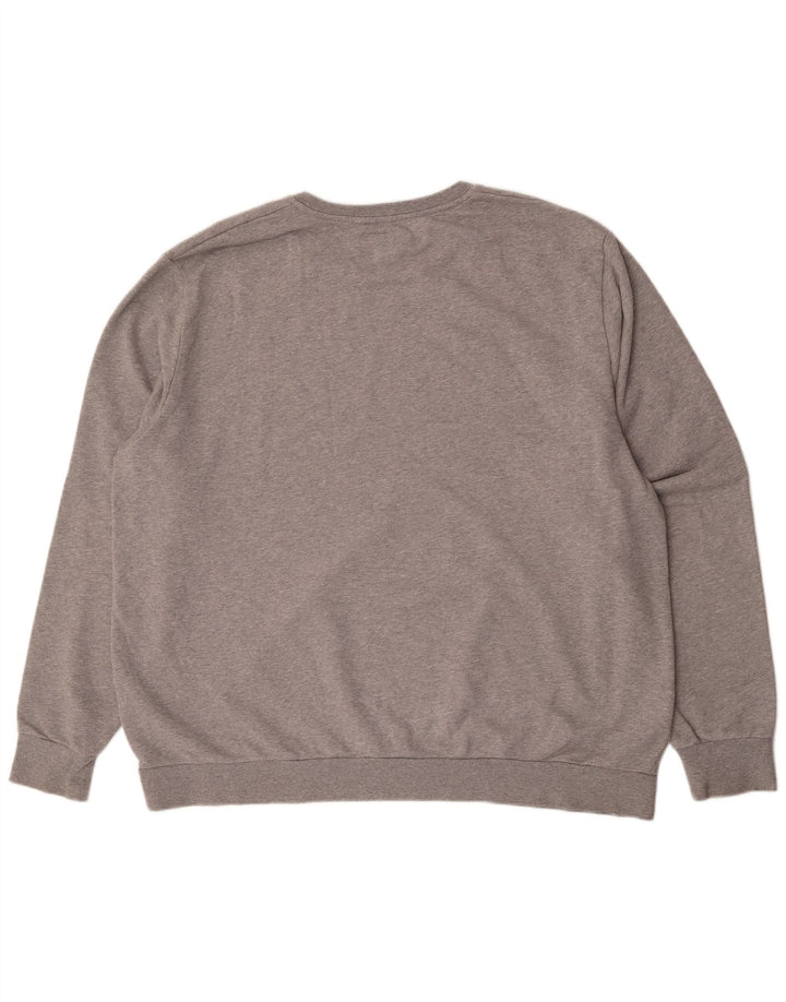 Hackett Hombre Classic Fit Graphic Sudadera Jumper 3XL Gris Algodón